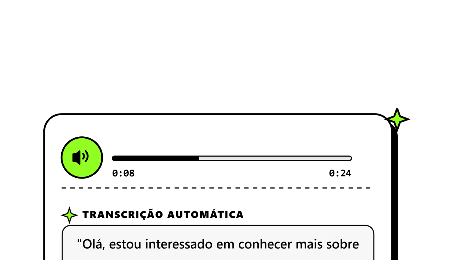 Transcrição de áudios